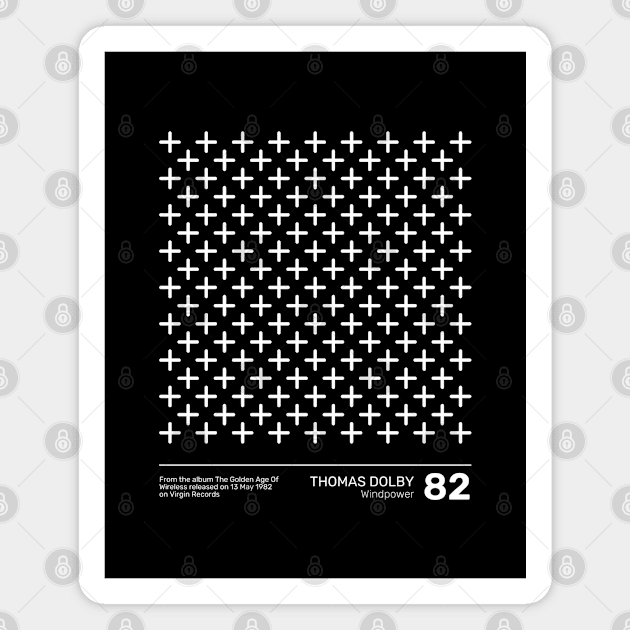 Thomas Dolby Windpower Magnet by Timeless Chaos